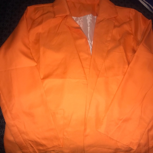 XL Orange/Peach color blazer - Picture 2 of 4